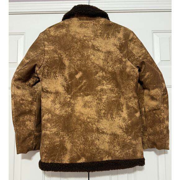 Vintage Wiman Faux Sherpa Lined Rancher Western Jacket, Size M - Picture 3 of 8